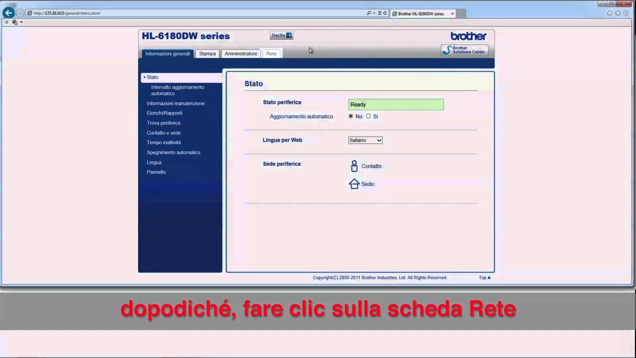 Protocol Control - Italian