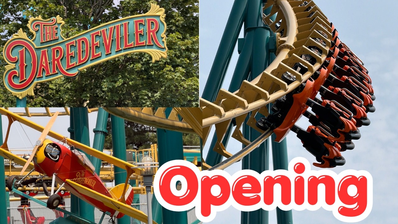 Canada's Wonderland Daredeviler Soft Opening Weekend