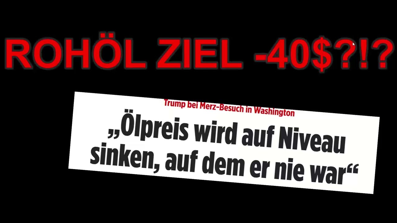 ROHÖL mit Ziel  MINUS 40$?!?