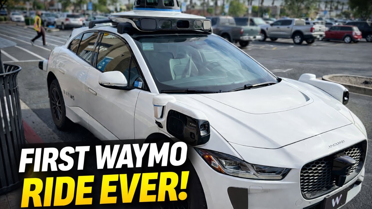 First Ever Waymo Ride in Chandler, Arizona! (Driverless Taxi Experience)