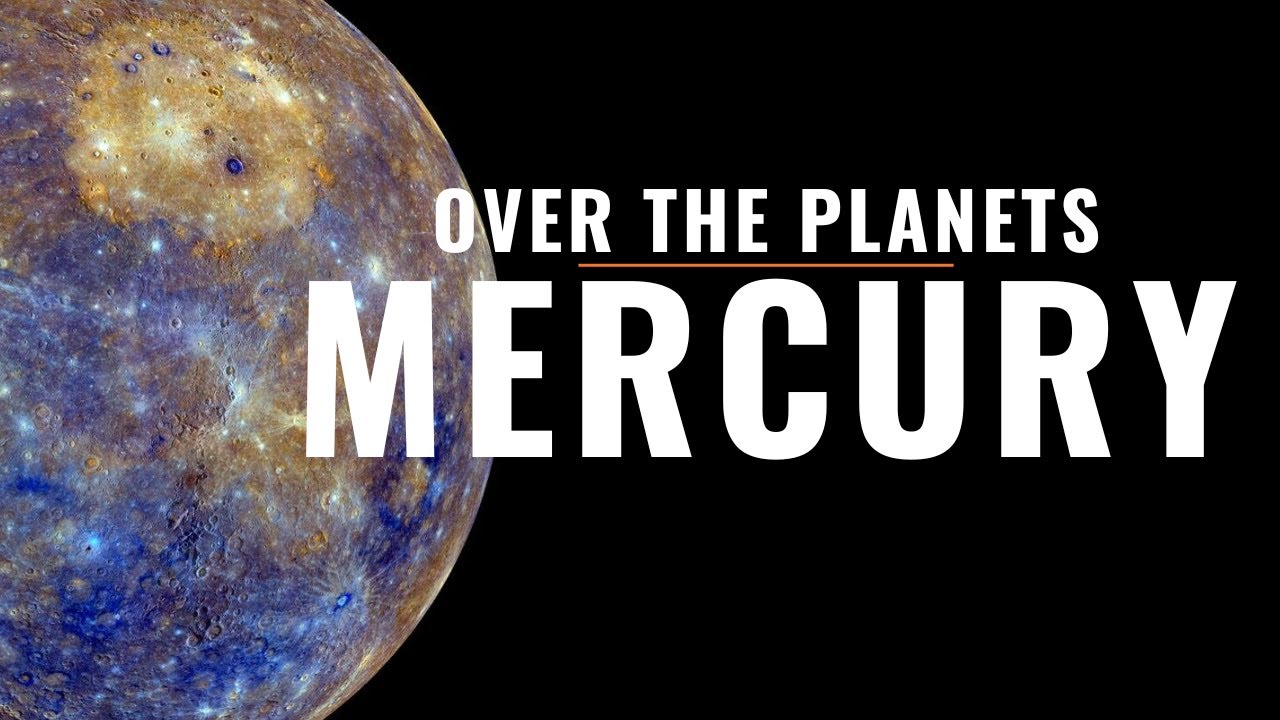 Flying over MERCURY with every space probe in history | Planetary Space Music and Images 4K HQ