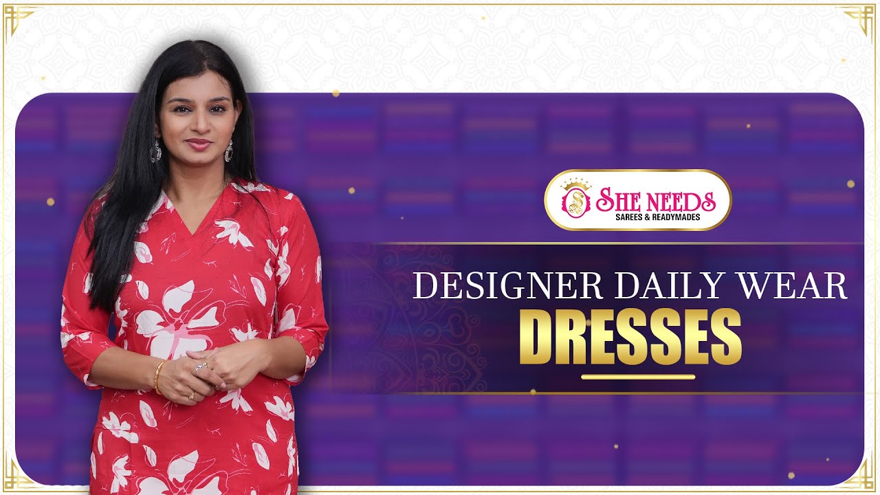 Дизайнерские платья на каждый день в She Needs Saree World | Стильная и удобная коллекция