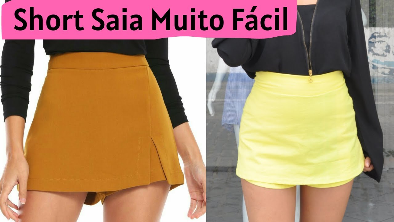 COMO FAZER SHORT SAIA MUITO F&Aacute;CIL - SUZAMUSA