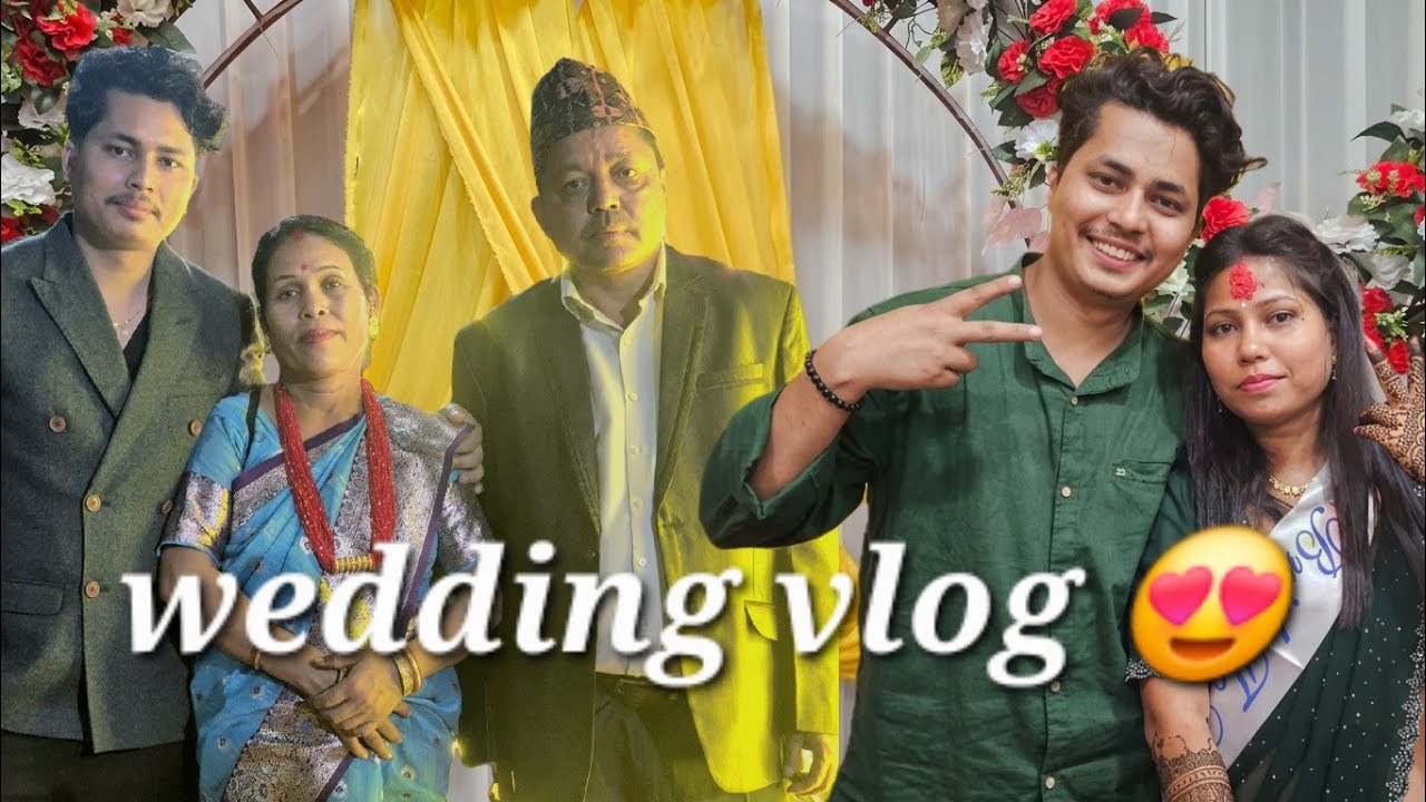 My wedding vlog 😍part(1) finally shaadi ho gayi♥️   #dailyvlog #piyushjoshivlogs #wedding #1million 