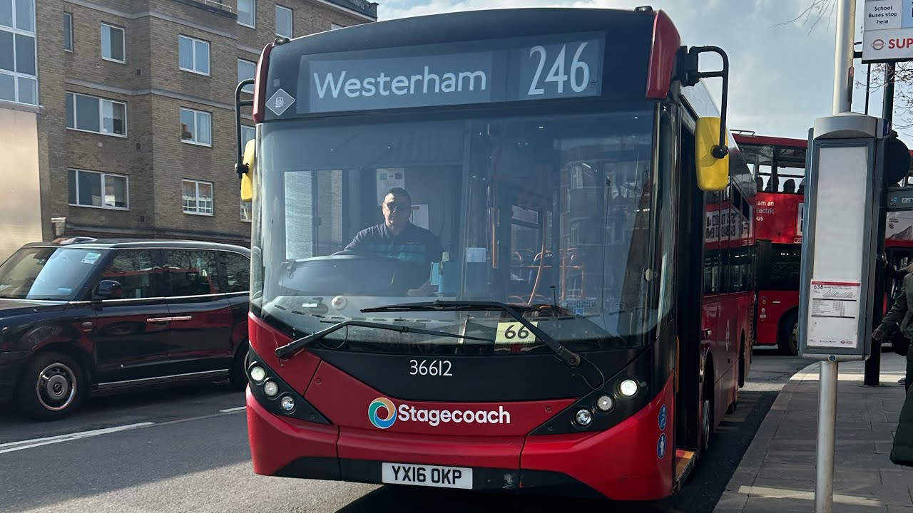 *YX16 OKP*Stagecoach London 2016Reg ADL Enviro200MMC