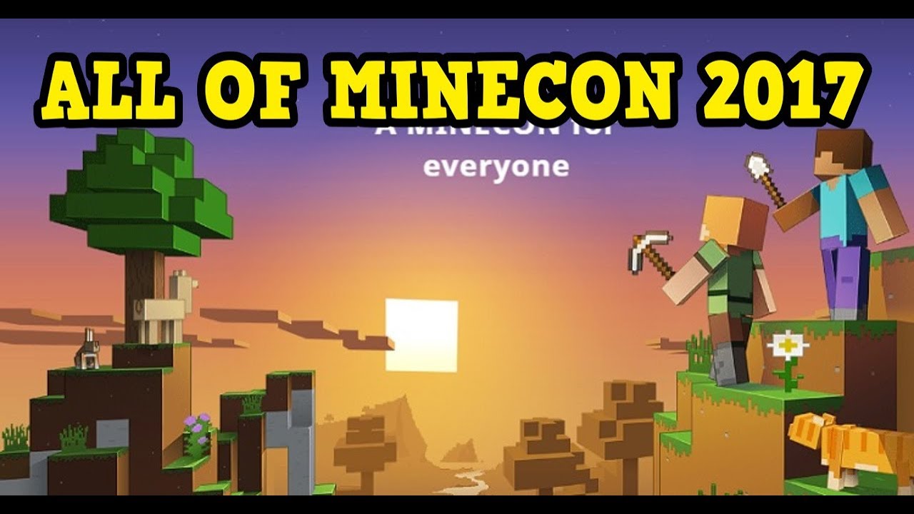 Minecon Earth Full Show 2017 - PC / PE / Console
