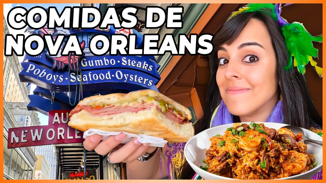 NOVA ORLEANS - EXPERIMENTE A CULINARIA MAIS DIVERSA E SE DELICIE COM AS COMIDAS TÍPICAS DA LOUSIANA