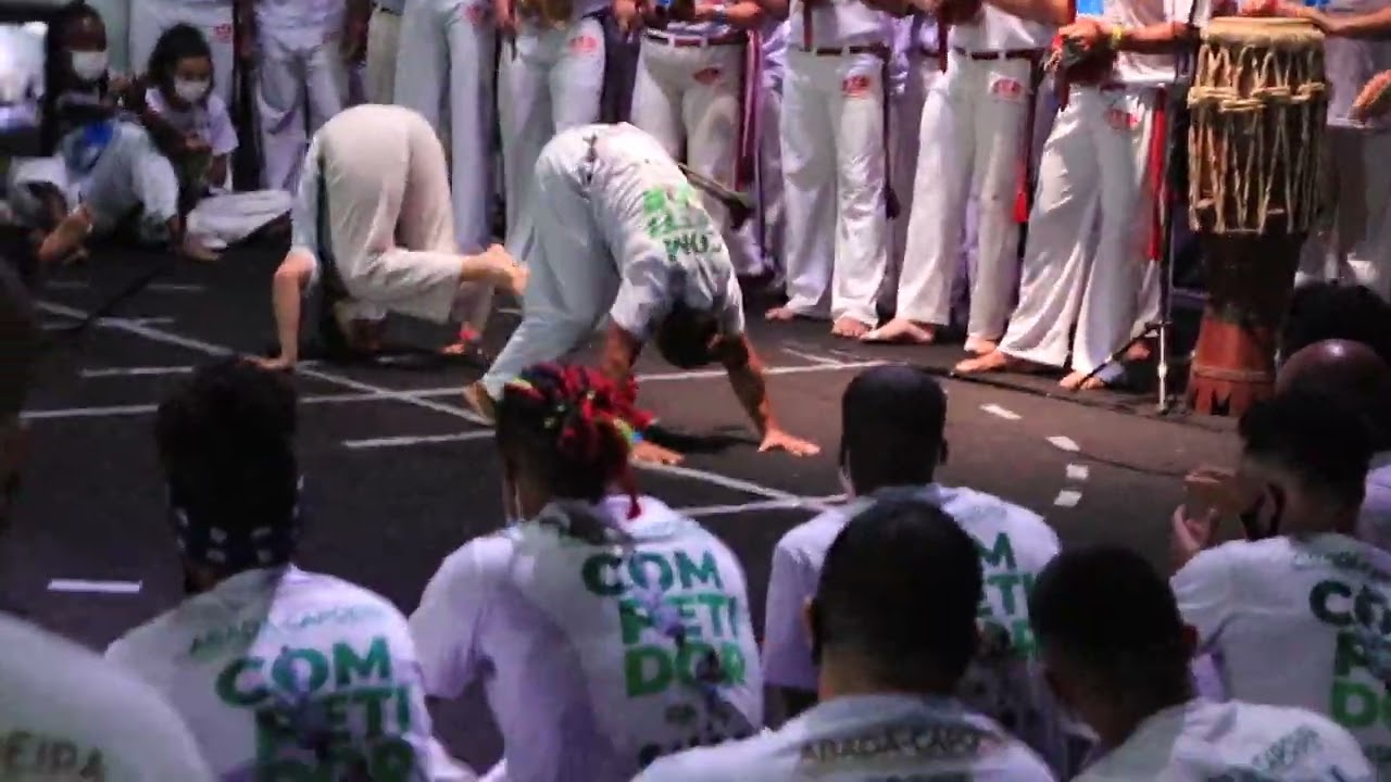 Jogos Brasileiros 2022 abadáCapoeira/ toque de Benguela  feminino verde e verde roxa