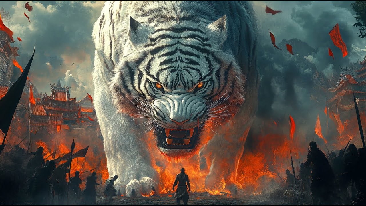 【2025 Newest Movies】🐅Tiger king rampages, overnight massacre turns river red, hunter vows revenge! 🏹