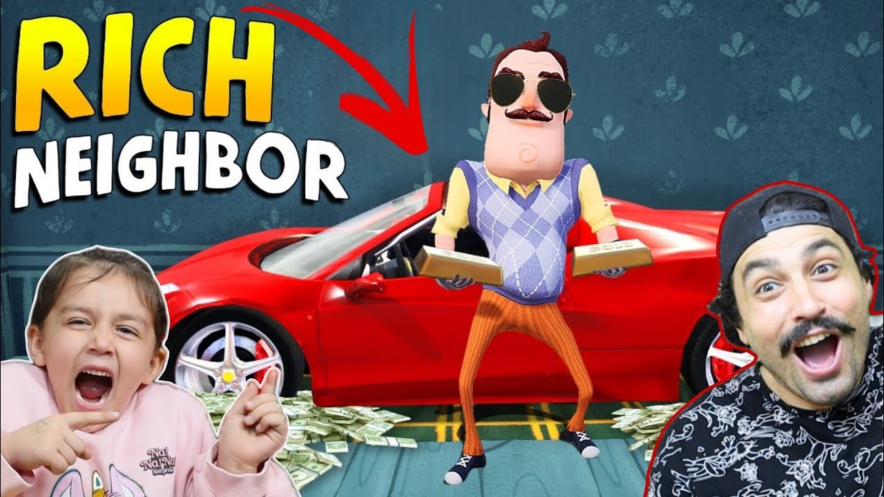 MAHALLEYİ SATIN ALAN ZENGİN WİLSON  I Hello Neighbor Mod