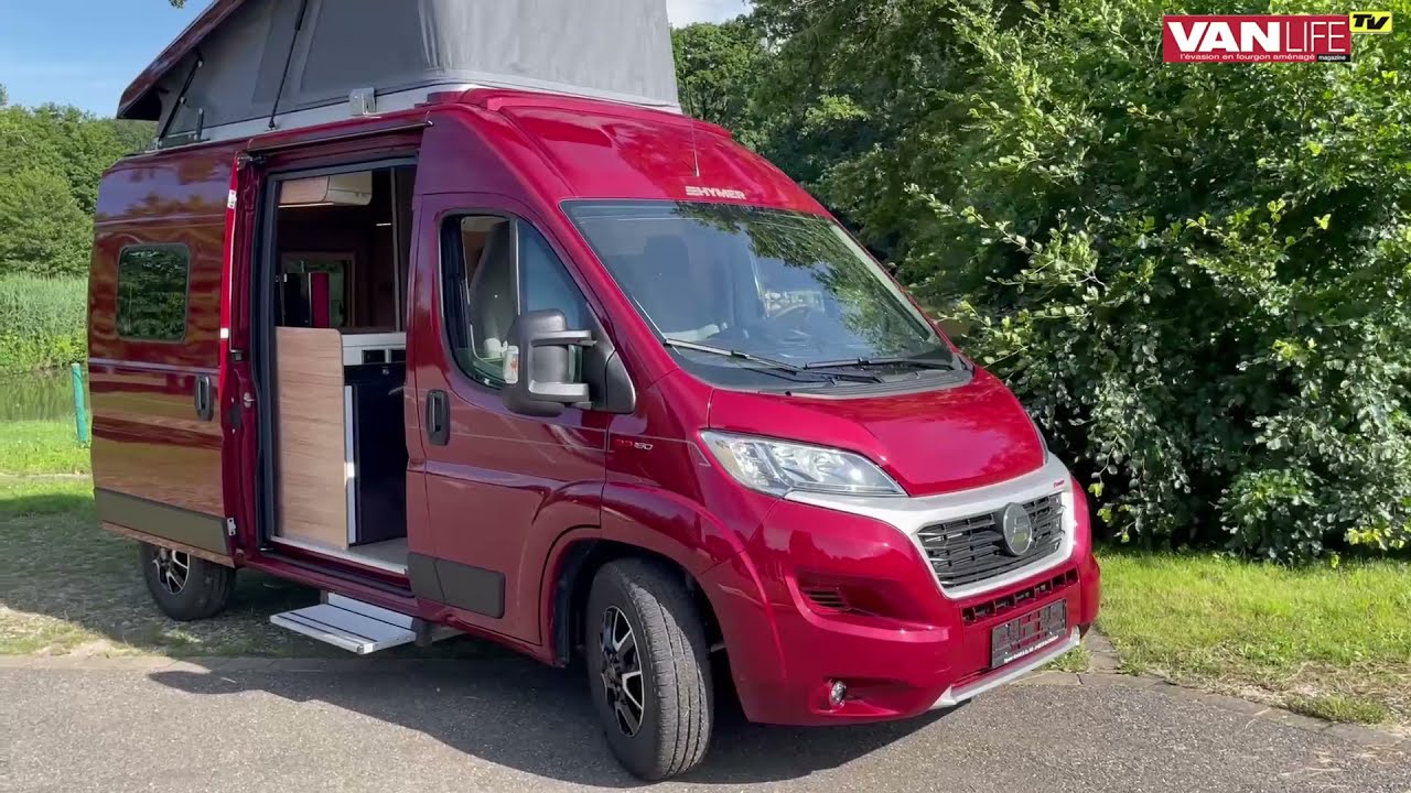 Fourgon am&eacute;nag&eacute; Hymer Camper Vans Ayers Rock : avec le nouveau toit levable