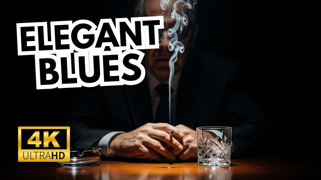 Deep Night Blues Slow Whiskey Music For Thoughtful Evenings, Moody Guitar