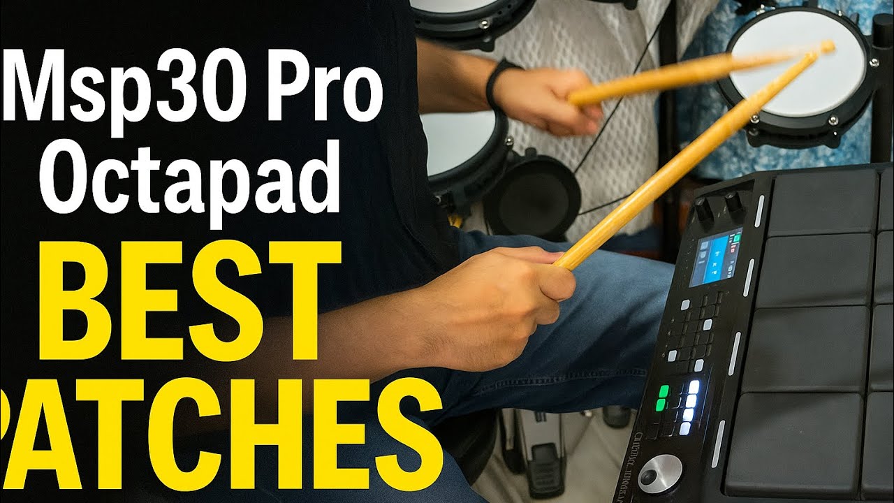 5 Best Patches || MSP30 Pro || Octapad || #msp30pro || #mstudio || #mspOctapad || #octapad ||