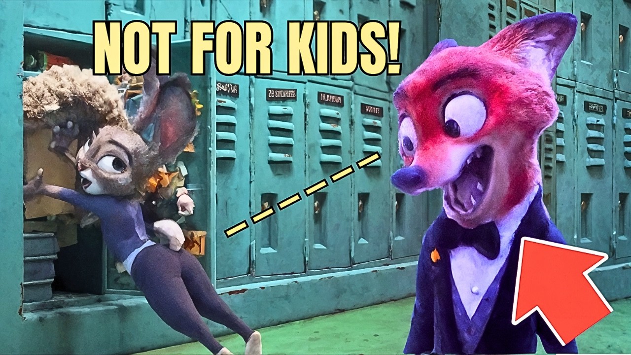Adult Jokes Disney Hid in Zootopia 2