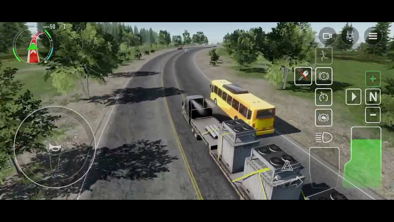 Hoy me tocó llevar tres contenedores con el Mack 