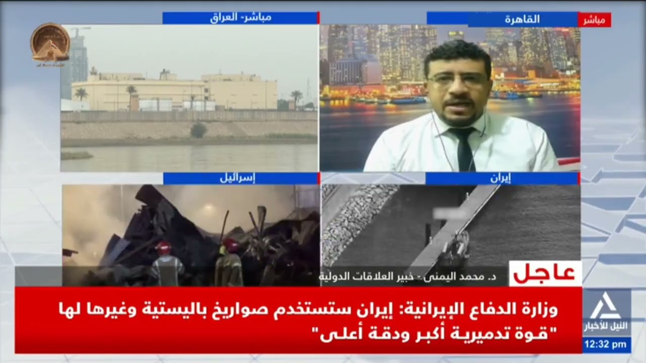 د. محمد اليمنى: التطورات المتسارعة تعكس صراعًا بين رغبة أمريكا فى الرد وطموح إيران فى الانتقام