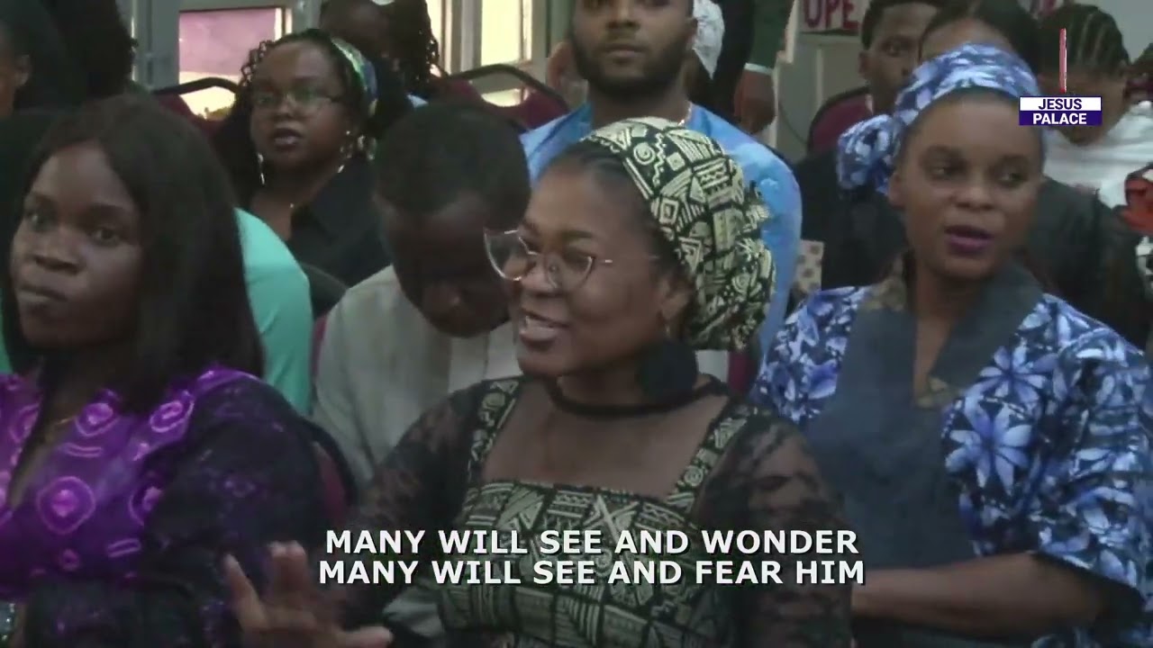 I'M A LIVING TESTIMONY || RCCG JESUS PALACE CHOIR
