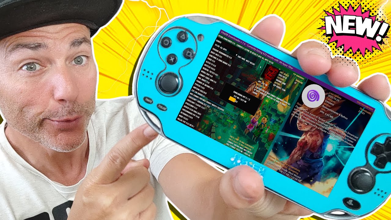 Todo el HB GRATIS, sin PC, sin CABLES, en un simple CLICK - A qu&eacute; esperas a instalar VitaDB en VITA?