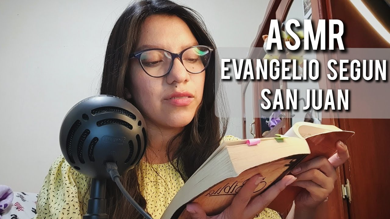 ASMR - Lectura bíblica libro de JUAN - Soft Spoken 💕