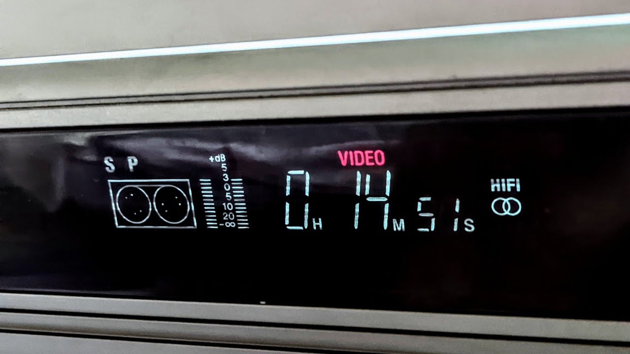 Hi-Fi Stereo VCR Thomson VTH 6050G Rewind