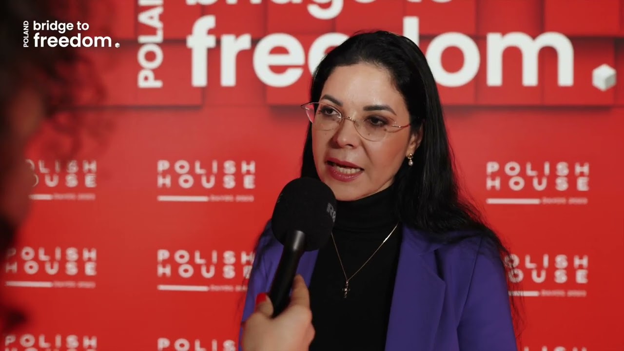Interview with Ana Birchall, Nuclearelectrica - Polish House Davos 2023