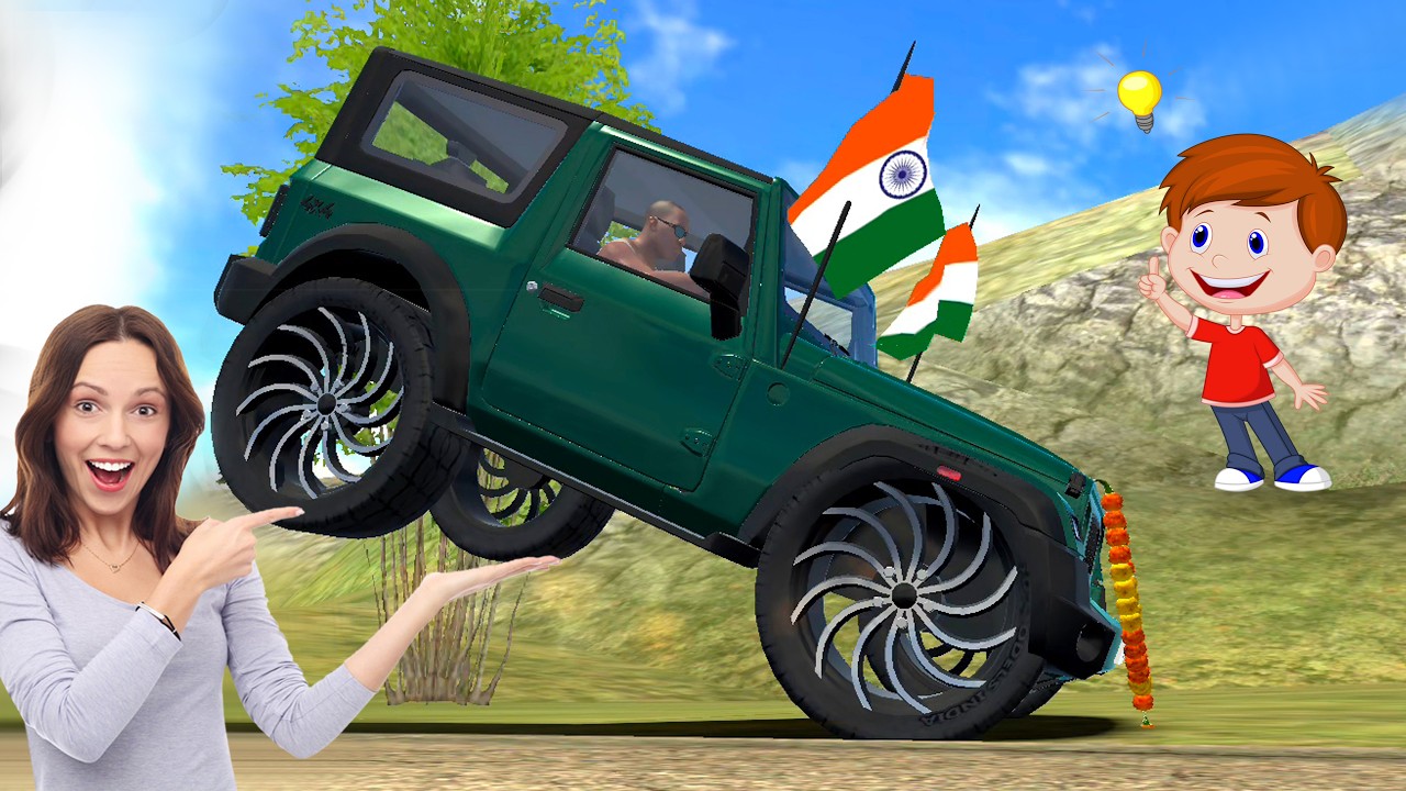 Modified Mahindra Thar Car Games: Best Gadi Wala Android Games - 09 - New Android Gameplay 2026