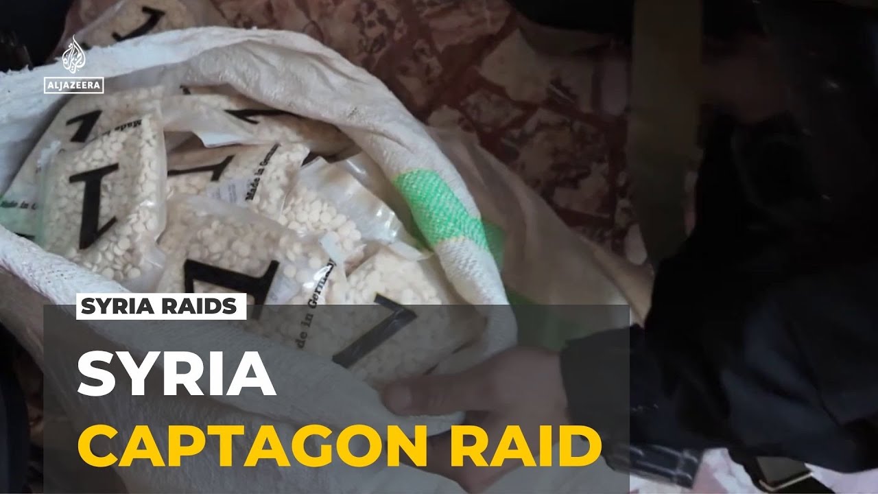 Syria Captagon crisis escalates: Authorities seize 25 million pills in largest bust