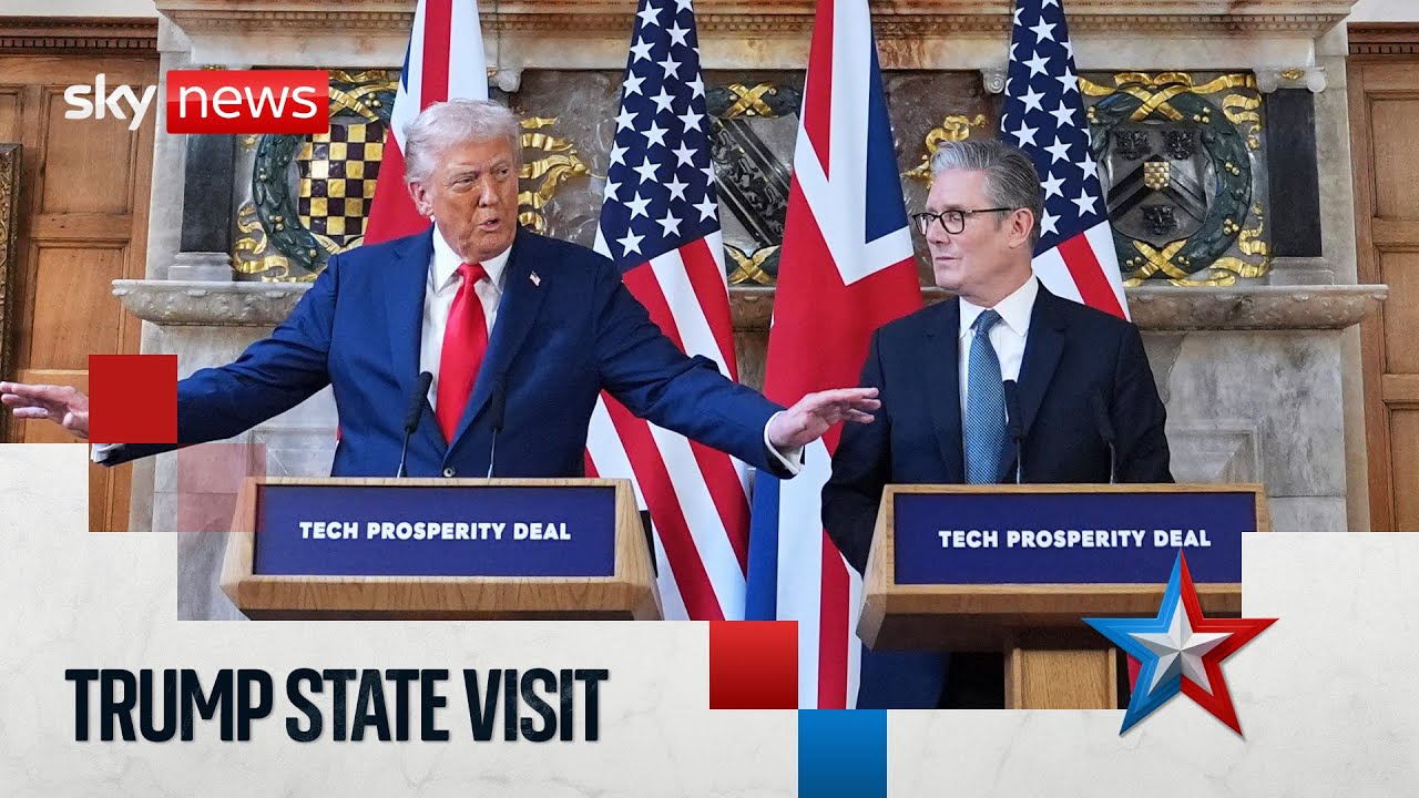 Trump and Starmer's full news conference at Chequers