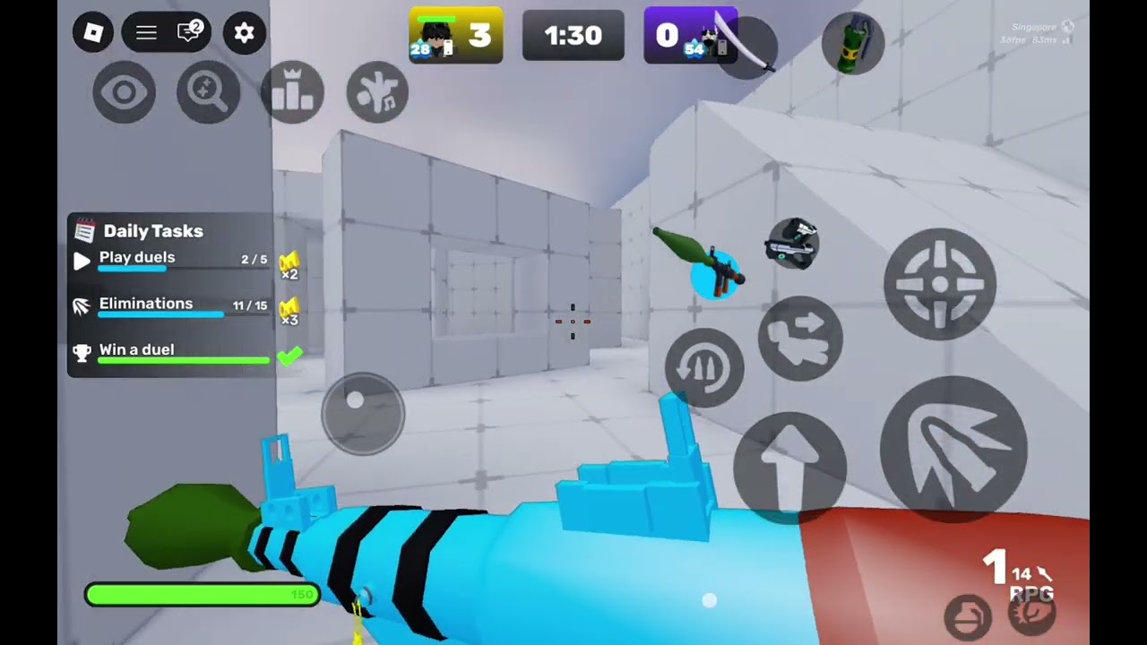 1v1 ضد اخوي