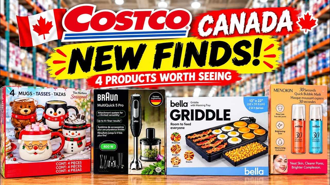 🔥 Costco Canada: НОВИНКИ И СКИДКИ! 😱 Сэкономьте $100 + праздничные маст-хэвы!