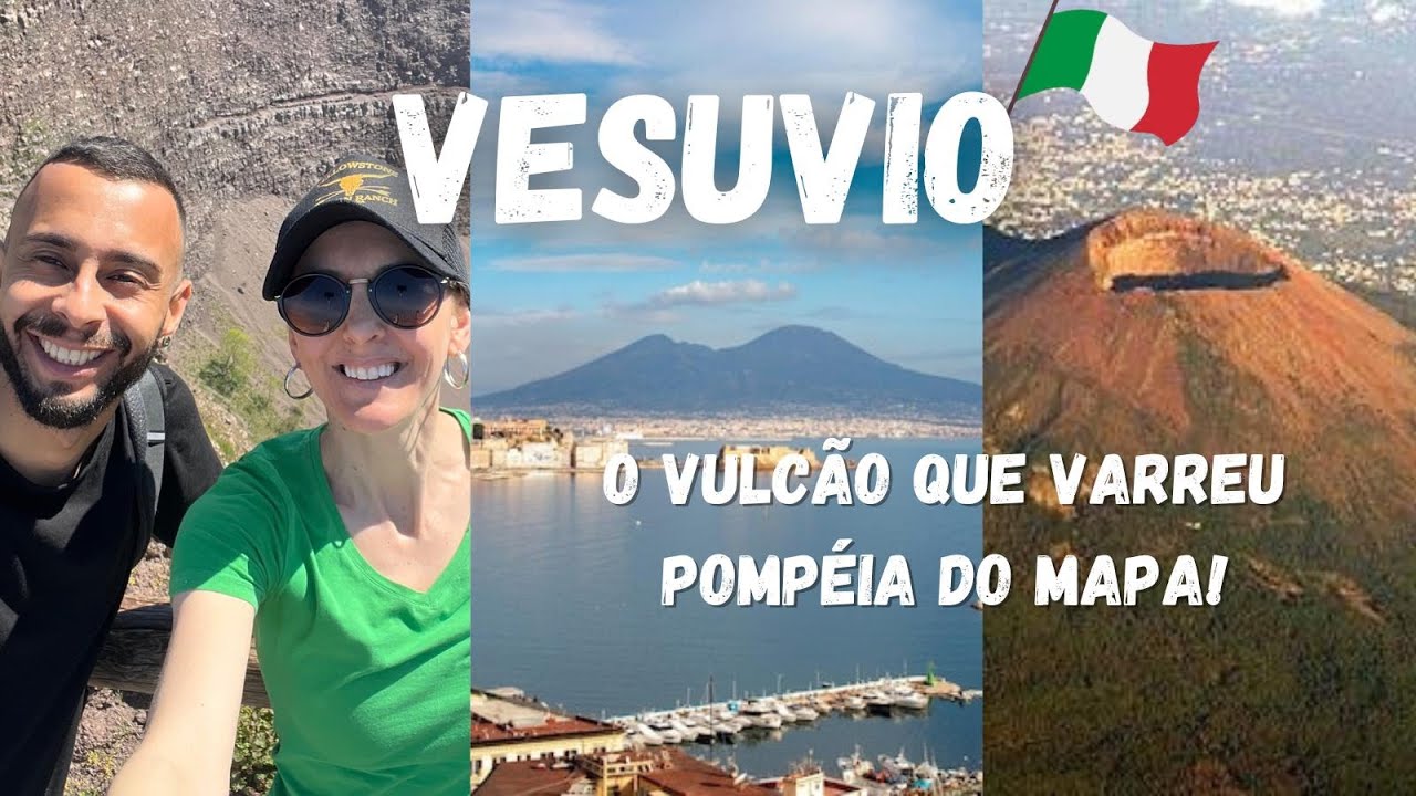 Vlog de viagem - Visitamos um vulcão! Vesúvio - O gigante adormecido!