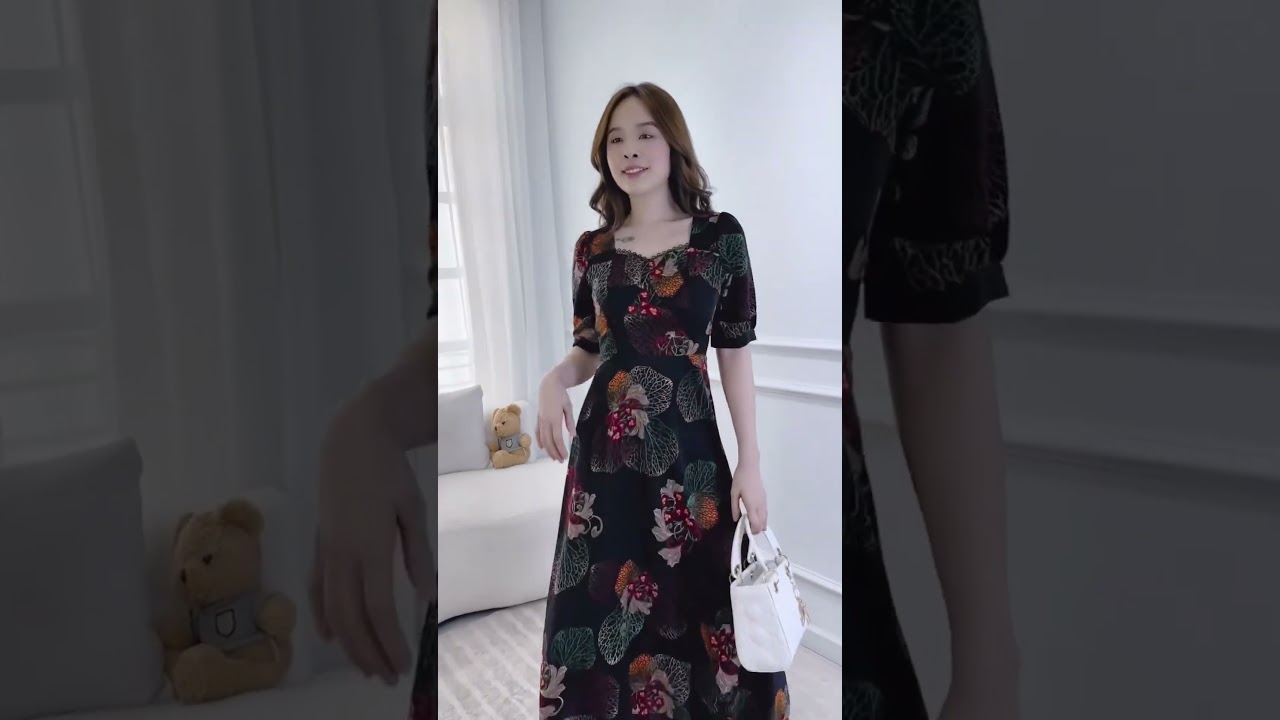 M&atilde; sp  GR260| V&aacute;y đầm trung ni&ecirc;n| Li&ecirc;n hệ: 091.100.2782