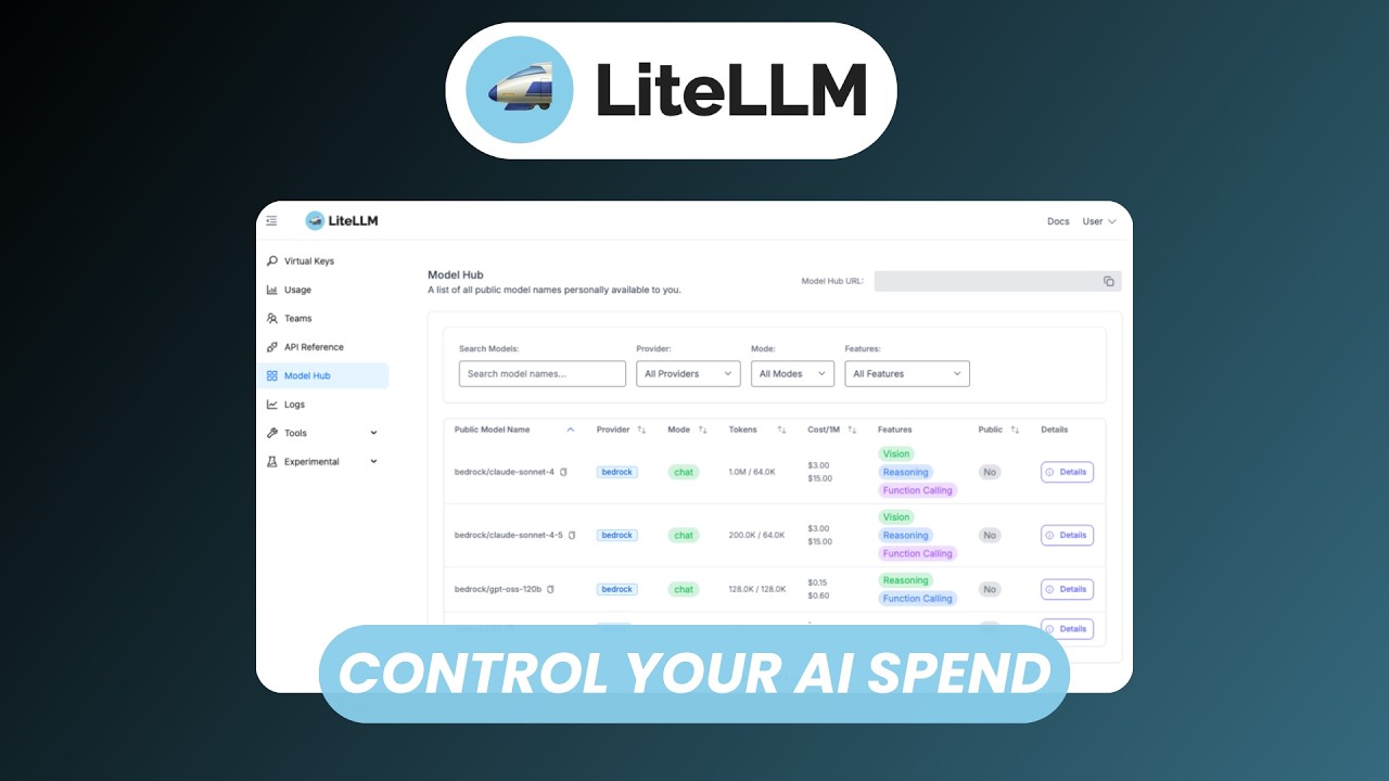 LiteLLM: Бесплатный шлюз с открытым исходным кодом для управления всеми вашими поставщиками услуг...