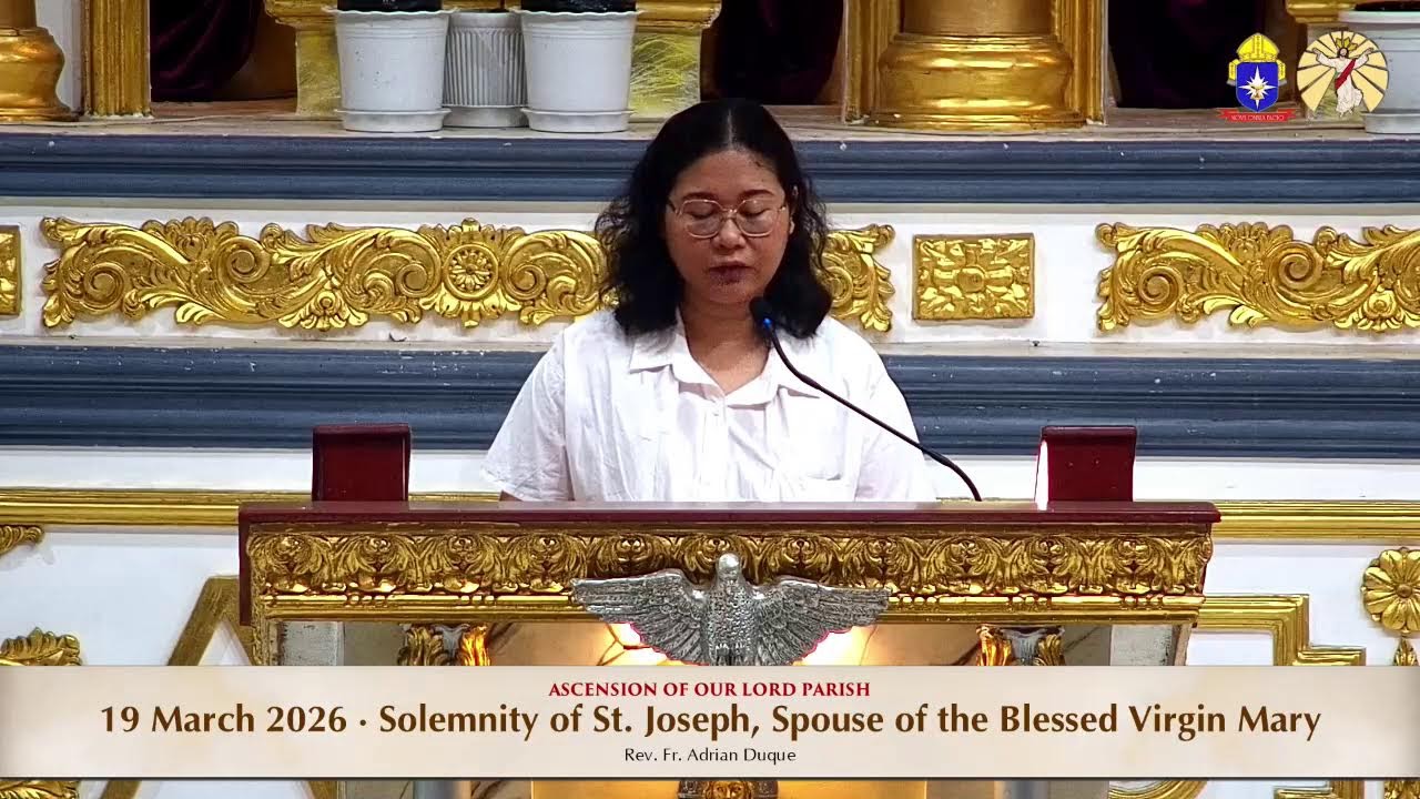 Ascension Online Mass | 19 March 2026 | Solemnity of St. Joseph | 6:00 AM