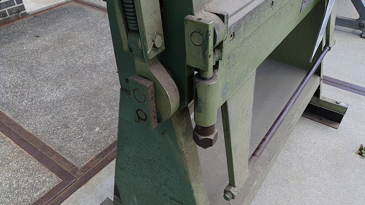 JORG zetbank type 3701 cap.1020x1,5mm gebruikte zetbank