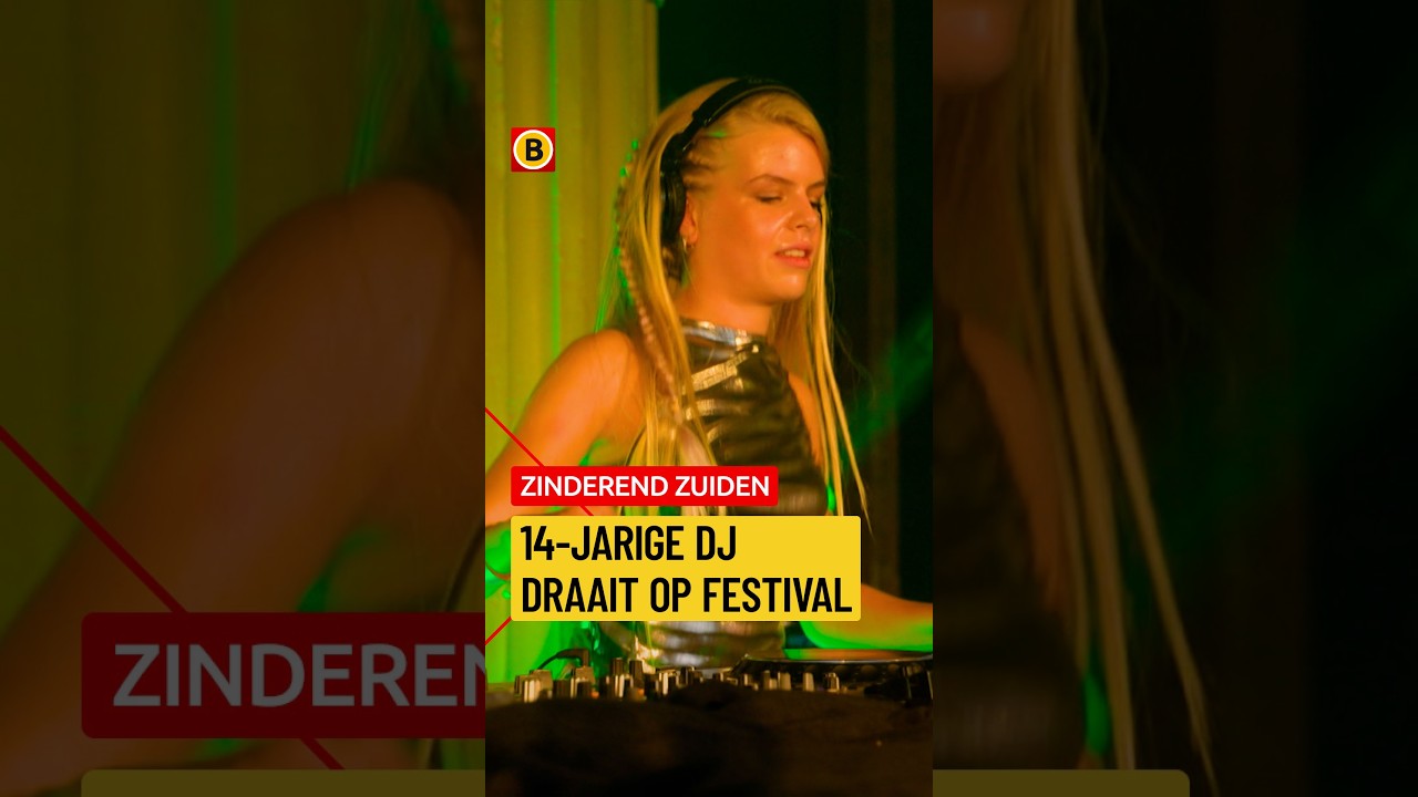 14-jarige dj Lady Tess is niet meer weg te slaan achter de draaitafel | #zinderendzuiden