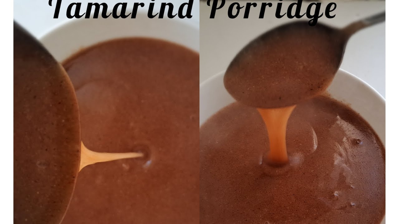 Ukwaju Uji/ Tamarind Porridge with no lumps.