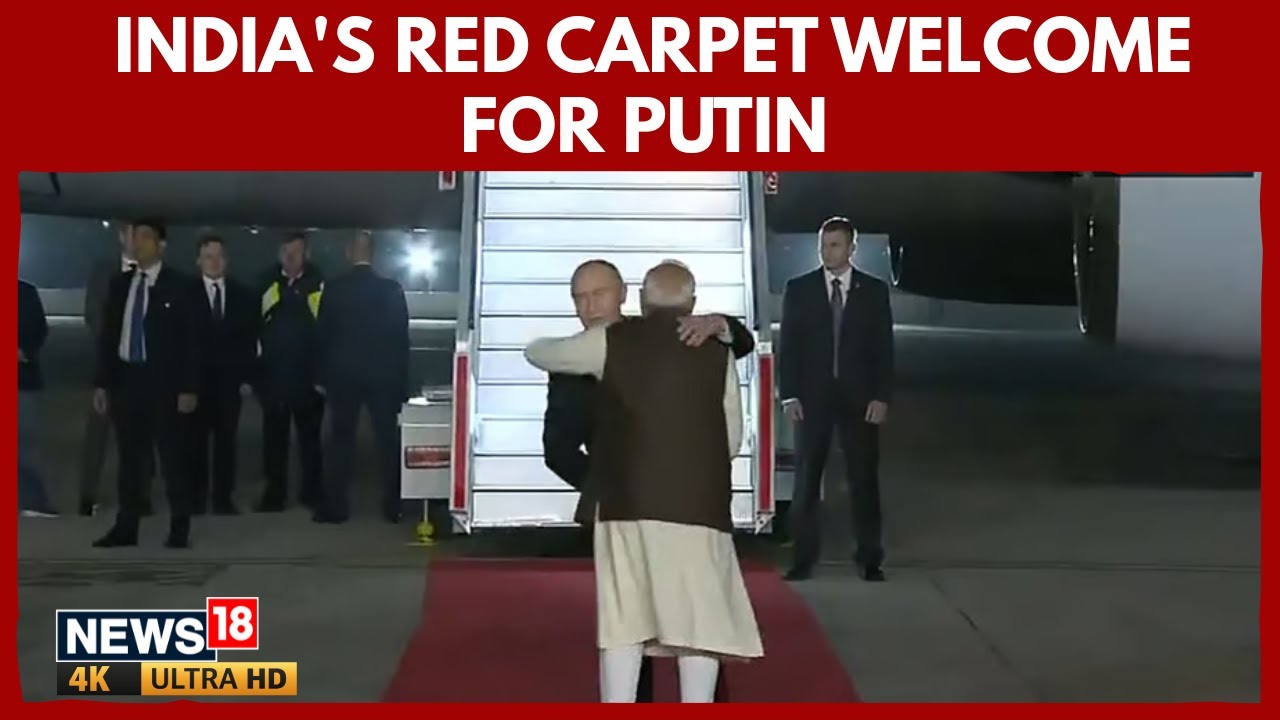 India-Russia Summit | Red Carpet Rolls Out As Putin Arrives To India In first Visit In four Years