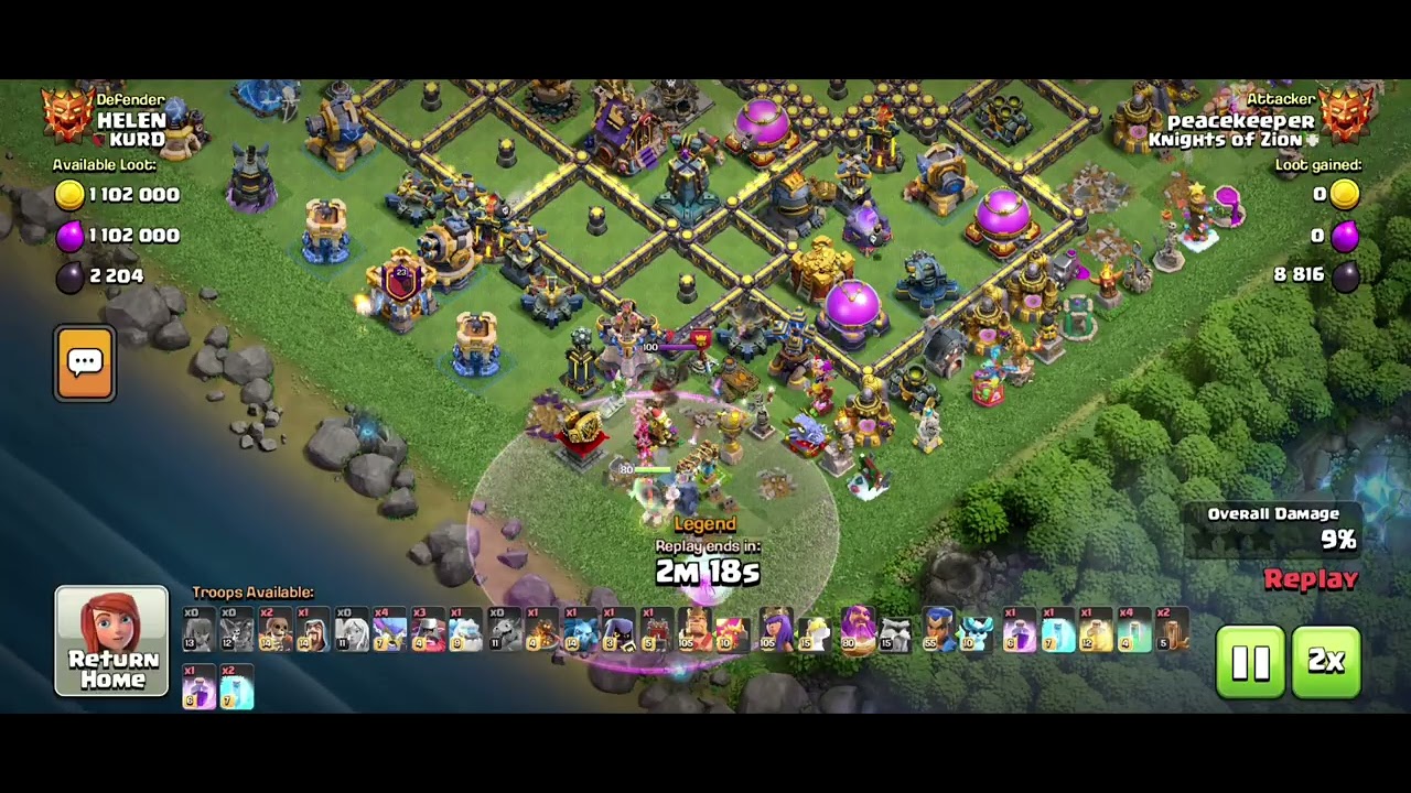 Fireballs Going Well Till They Don't !!! Th18 Legend Attacks - Clash of Clans