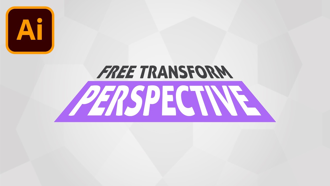 How To Use The Free Transform Tool In Adobe Illustrator CS6