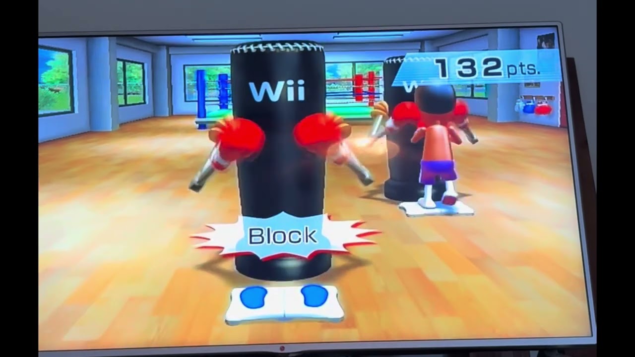 Day 3 of Wii fit plus boxing rhythm ￼