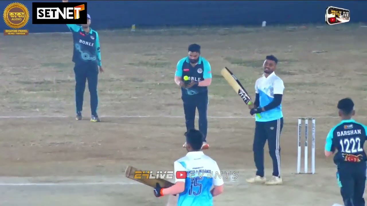 24 LIVE EVENT BORLE vs R C C REES || स्व. शंकर शेठ माळी चषक।। कासप -  २०२६