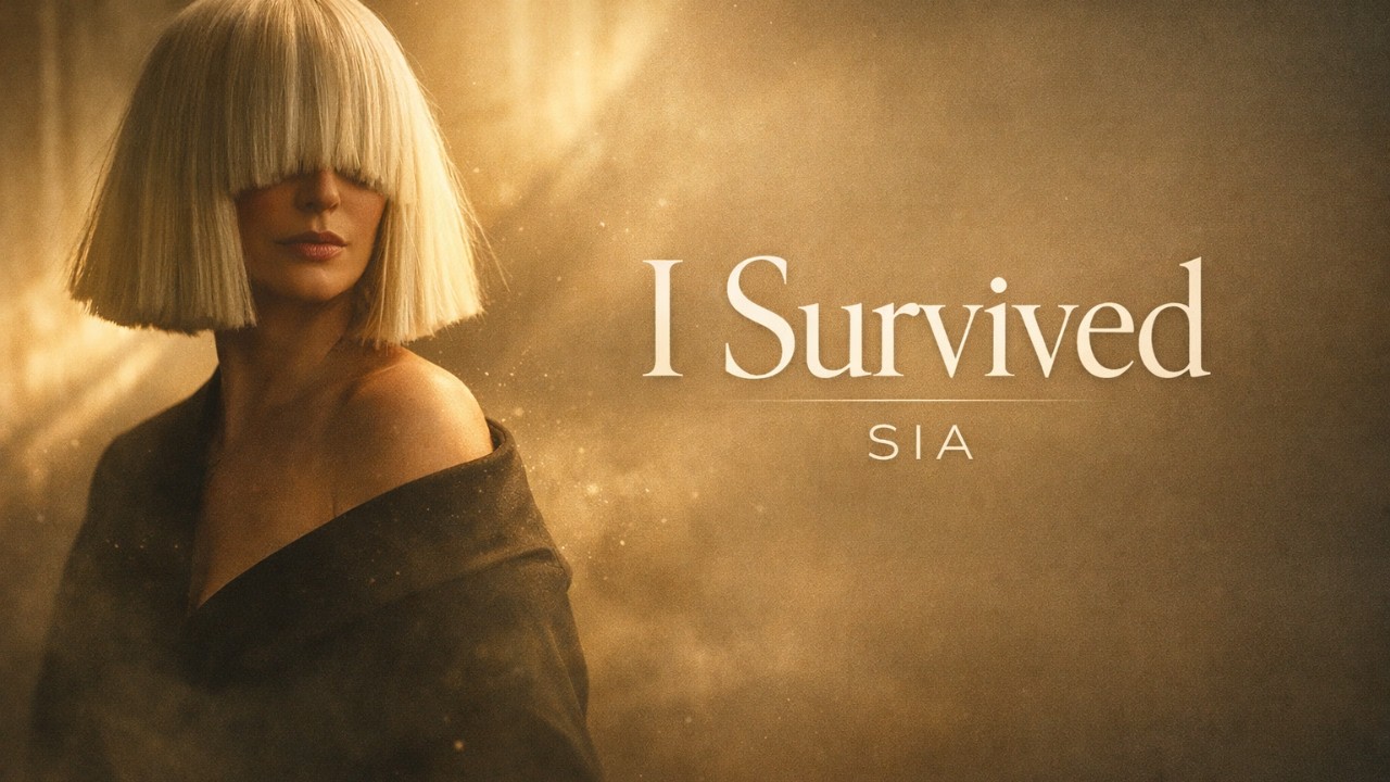 Sia - I Survived (2026 Lyrics Video) | Emotional Healing Anthem
