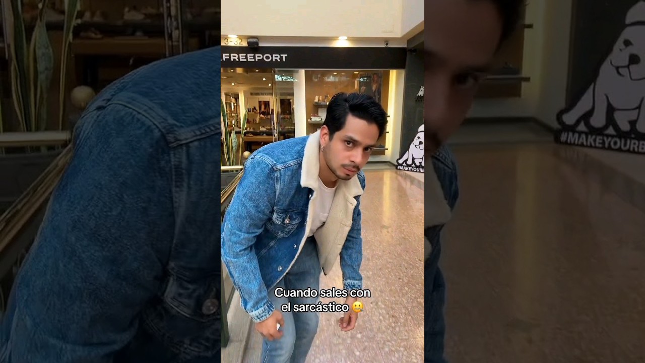 Cuando sales con el sarc&aacute;stico 🤐 #humor #comedia #sarcasmo #sarcastico #cita #shortsyoutube #yt