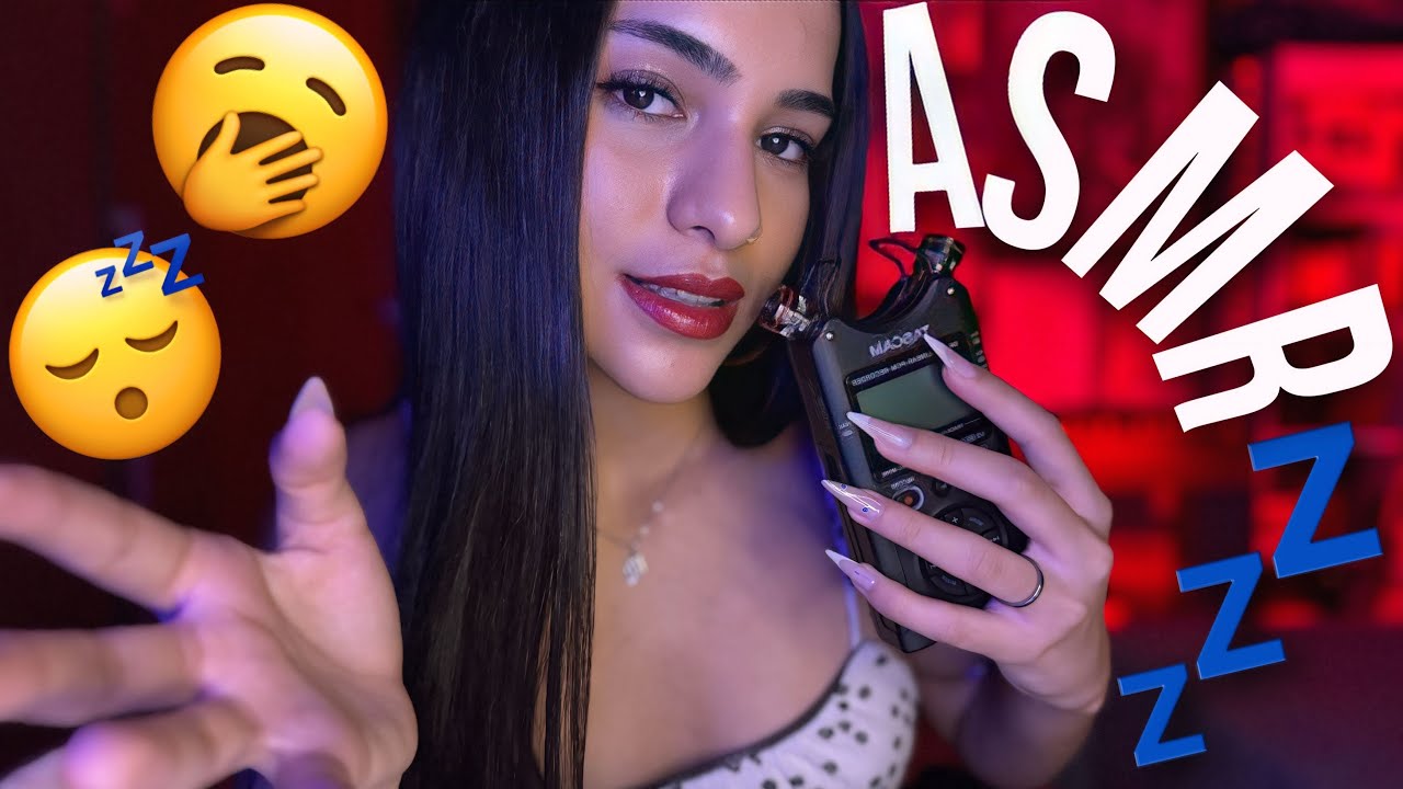 ASMR PARA DESLIGAR A MENTE E DORMIR - SUSSUROS E HAND MOVEMENTS ☁️💤