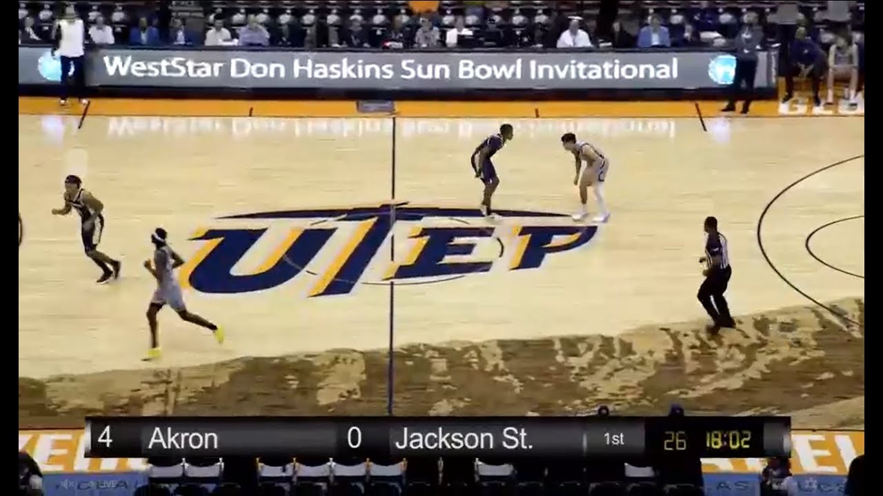 Akron vs. Jackson State at 2024 WestStar Don Haskins Sun Bowl Invitational