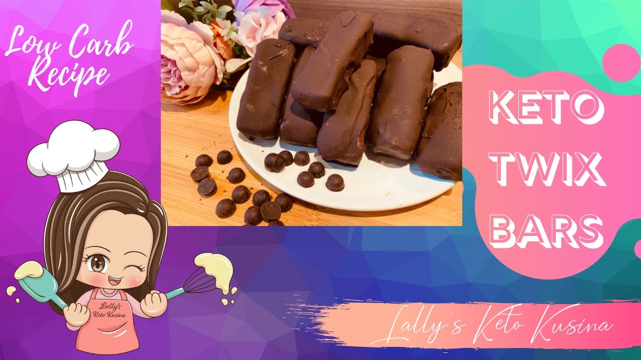 HOW TO MAKE KETO TWIX BAR | EASY LOW CARB CHOCOLATE RECIPE