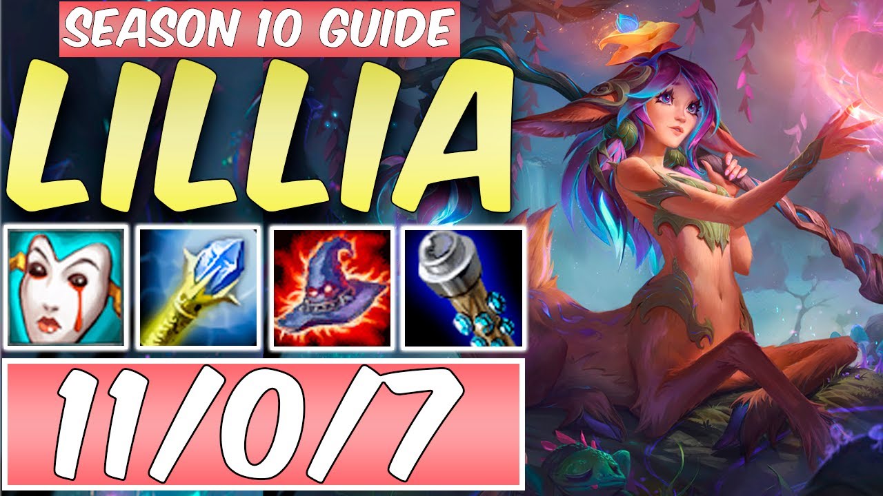 HOW TO PLAY LILLIA SEASON 10 | BEST Build & Runes | Season 10 Lillia guide | League of Legends