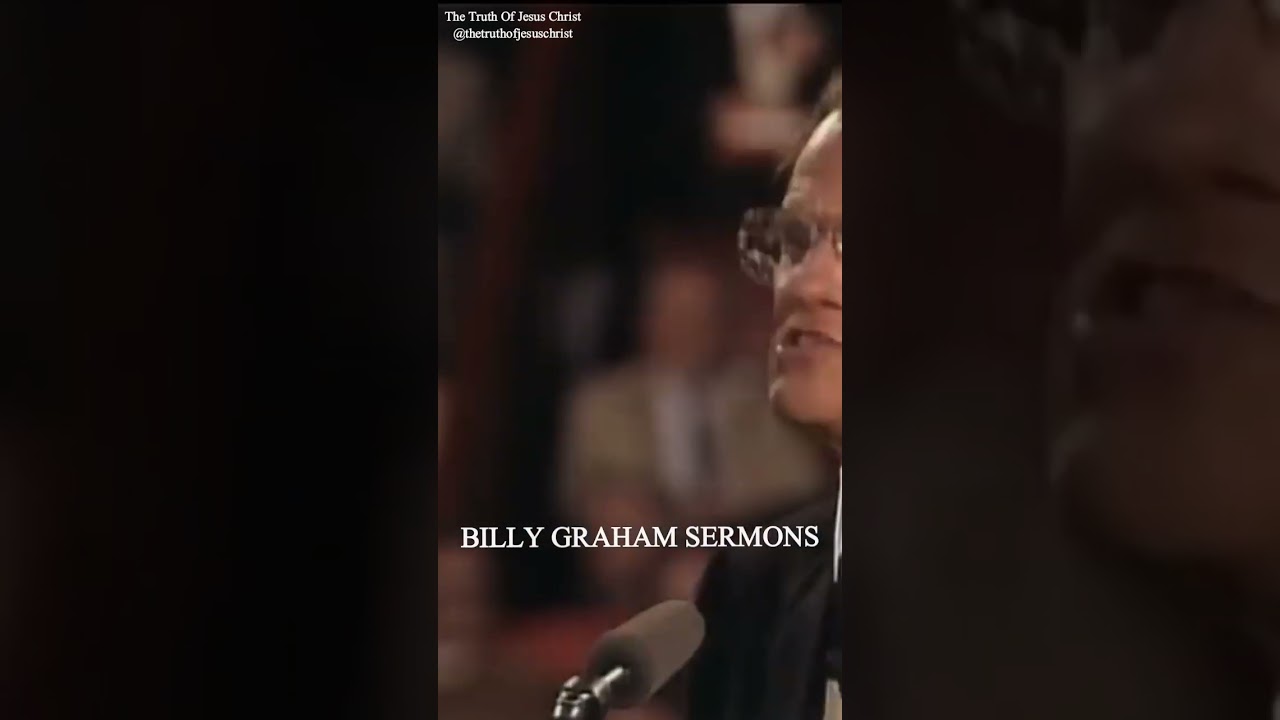 Build yourself on the solid foundation - Jesus Christ | Billy Graham #shorts #youtubeshorts #jesus