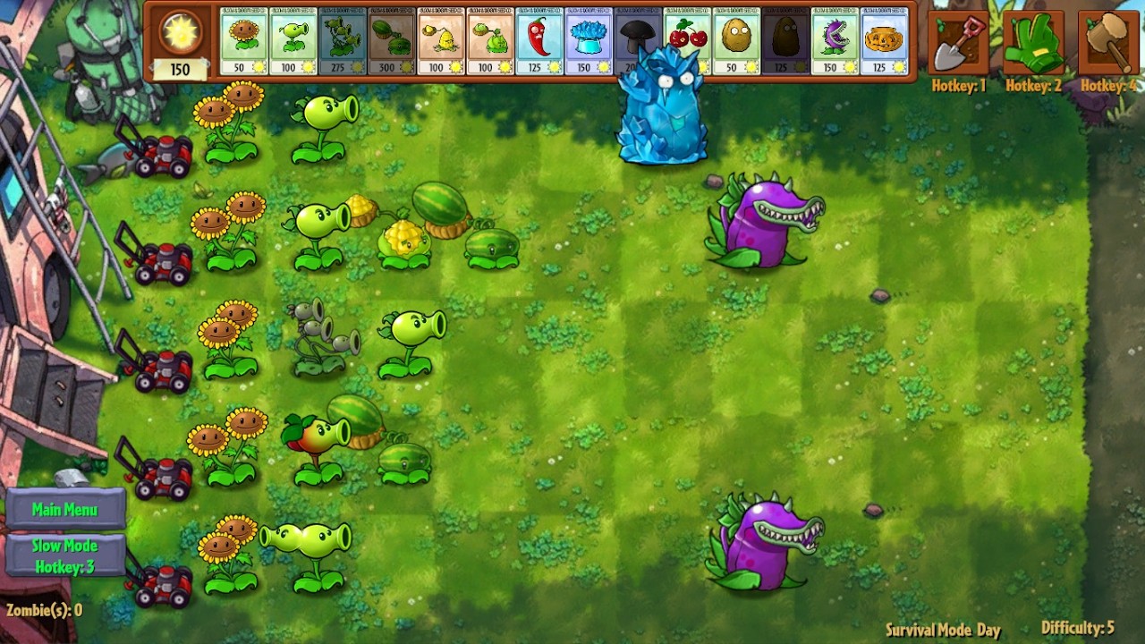 plants vs zombies (Fusion Mod) part.1 #plantsvszombies #fusion #gaming #games #game
